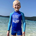 Kinder rashguard T-Shirt Agama LITTLE SHARK