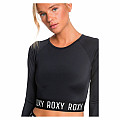 Damen-Lycra-T-Shirt Roxy FITNESS CROP, lange Ärmel - Verkauf