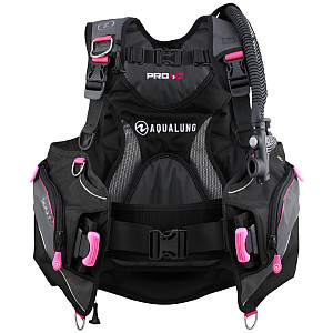 Jacket Aqualung PRO HD WOMAN Schwarz/Pink