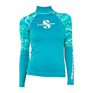 Damen Lycra T-Shirt Scubapro RASHGUARD CARIBBEAN UPF50, LS