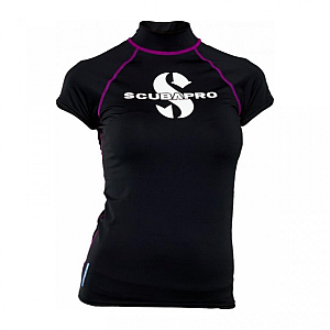 Damen-Lycra-Shirt Scubapro RASHGUARD ONYX UPF50, kurzärmelig