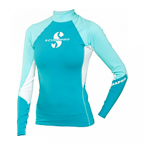 Damen-Lycra-Shirt Scubapro T-FLEX CARIBBEAN UPF80, langärmelig
