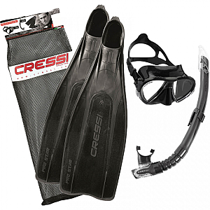 Tauchen Set Cressi SET PRO STAR BAG