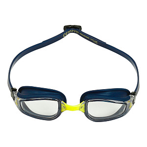 Schwimmbrille Aqua Sphere FASTLANE klare Gläser blau/gelb