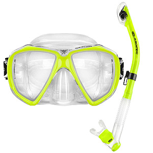 Tauchset Maske und Schnorchel Aropec HORNET und ENERGY DRY