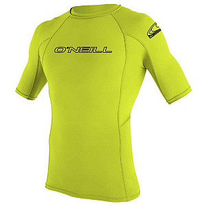 Jungen-Lycra-Shirt O'neill LIME mit kurzen Ärmeln