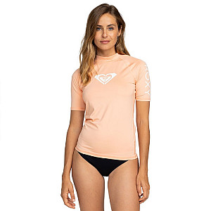 Damen-Lycra-T-Shirt Roxy SALMON mit kurzen Ärmeln