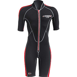 Neopren-Short Cressi LIDO MAN 2 mm rot/schwarz - 3XL