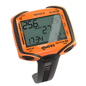 Mares QUAD 2 Tauchcomputer orange