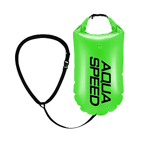 Schwimmboje Aqua Speed BELAY 17l - Grün