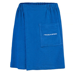 Herren-Saunahandtuch/Kilt Aqua Speed - Blau