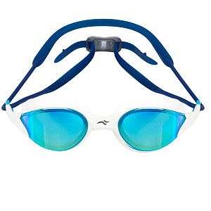 Aqua Speed ​​Vortex Mirror Schwimmbrille mit Etui, Weiß