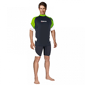 Herren-Lycra-Shirt Mares RASHGUARD LOOSE FIT, kurzärmelig