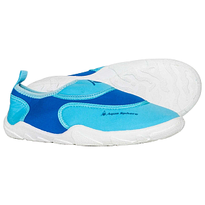 Schuhe Aqua Sphere BEACHWALKER KIDS blau/weiße