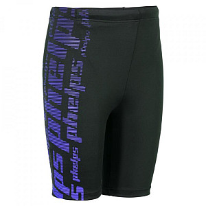Jungen-Badehose Michael Phelps JACK schwarz / blau - 6 Jahre (116 cm)