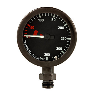 Manometer Agama TECH BLACK 300 bar