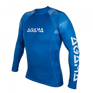 Herren-Lycra-Shirt Agama BLUE MAN, langärmelig