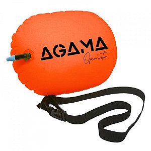Schwimmboje Agama OPEN WATER 7 L - Orange