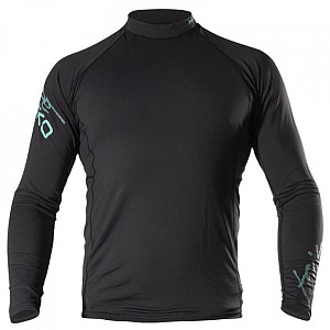 Herren-Lycra-Shirt Hiko SHADE ULTRA, langärmelig - M schwarz