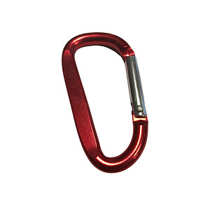 Karabiner Beaver ACRS ALU 6 cm rot