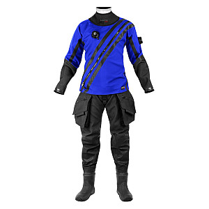 Trockener Trilaminatanzug Agama TECH LADY blau