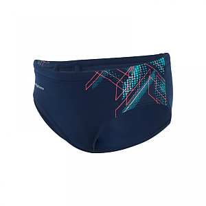 Jungen-Badehose Aqua Sphere KEY dunkelblau/rot