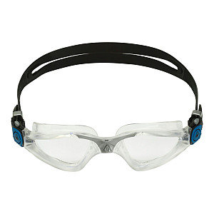 Aqua Sphere KAYENNE Schwimmbrille – klare Gläser - transp. petrol/silber