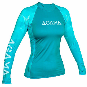 Damen Lycra T-Shirt Agama AQUA LADY, lange Ärmel