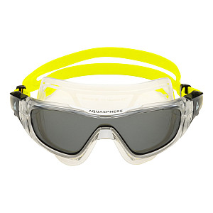 Schwimmbrille Aqua Sphere VISTA PRO rauchige Gläser transp./gelb