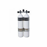 Tauchflasche Vítkovice twin 2x7 L/230 bar konkav