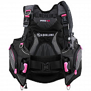 Jacket Aqualung PRO HD WOMAN Schwarz/Pink