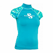Lycra-T-Shirt für Damen Scubapro RASHGUARD CARIBBEAN UPF50, SS