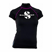 Rashguard Scubapro RASHGUARD ONYX UPF50, kurze Ärmeln - damen