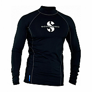 Rashguard Scubapro T-FLEX BLACK UPF80, lange Ärmeln - Herren