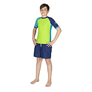 Jungen-Lycra-Shirt Mares SEASIDE RASHGUARD SHIELD JR BOY