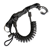 Aropec Karabiner mit Spirale