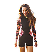 Damen Neopren Short Kaiwai PINK Langarm