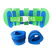 Agama SWIM Schwimmgürtel SET (grün/blau) Agama EVA-Ärmel