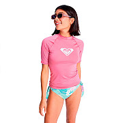 Damen-Lycra-Shirt Roxy HEARTED ROSE , kurzärmelig
