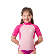 Mädchen Rashguard shirt Mares RASHGUARD JUNIOR, kurze Ärmel