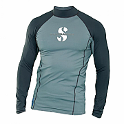 Rashguard Scubapro T-FLEX GRAPHITE UPF80, lange Ärmeln - Herren