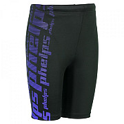 Jungen-Badehose Michael Phelps JACK schwarz / blau
