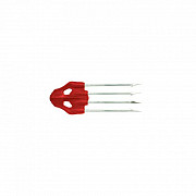 Speerspitzen Omer MUSTAD HR RED 4-Spitze