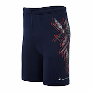Jungen-Badehose Aqua Sphere NOLAN schwarz/rot