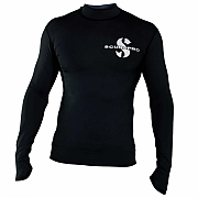 Herren Lycra Shirt Scubapro RASHGUARD BLACK SWIM UPF50, lange Ärm