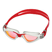 Schwimmbrille Aqua Sphere KAYENNE Titan. Spiegelglas rot