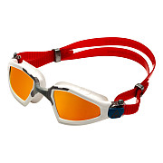 Schwimmbrille Aqua Sphere KAYENNE PRO Titan. Spiegelgläser rot