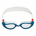 Schwimmbrille Aqua Sphere KAIMAN EXO- klare Gläser - Benzin/Transp.