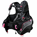 Jacket Aqualung PRO HD WOMAN Schwarz/Pink