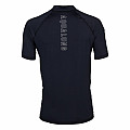Herren-Lycra-Shirt Aqua Lung SLIM FIT schwarz, Kurzarm